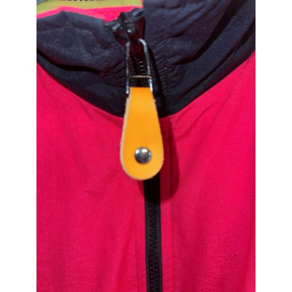 VTG 80’s Neon Ocean Pacific OP Pull Over Jacket Performance Board Wear Size M - Picture 7 of 14